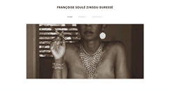 Desktop Screenshot of francoiseduresse.com